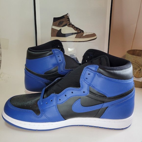 Air Jordan 1 Retro OG High Dark Marina Blue Sneaker 555088 404 Men\'s Size 16 main image 4
